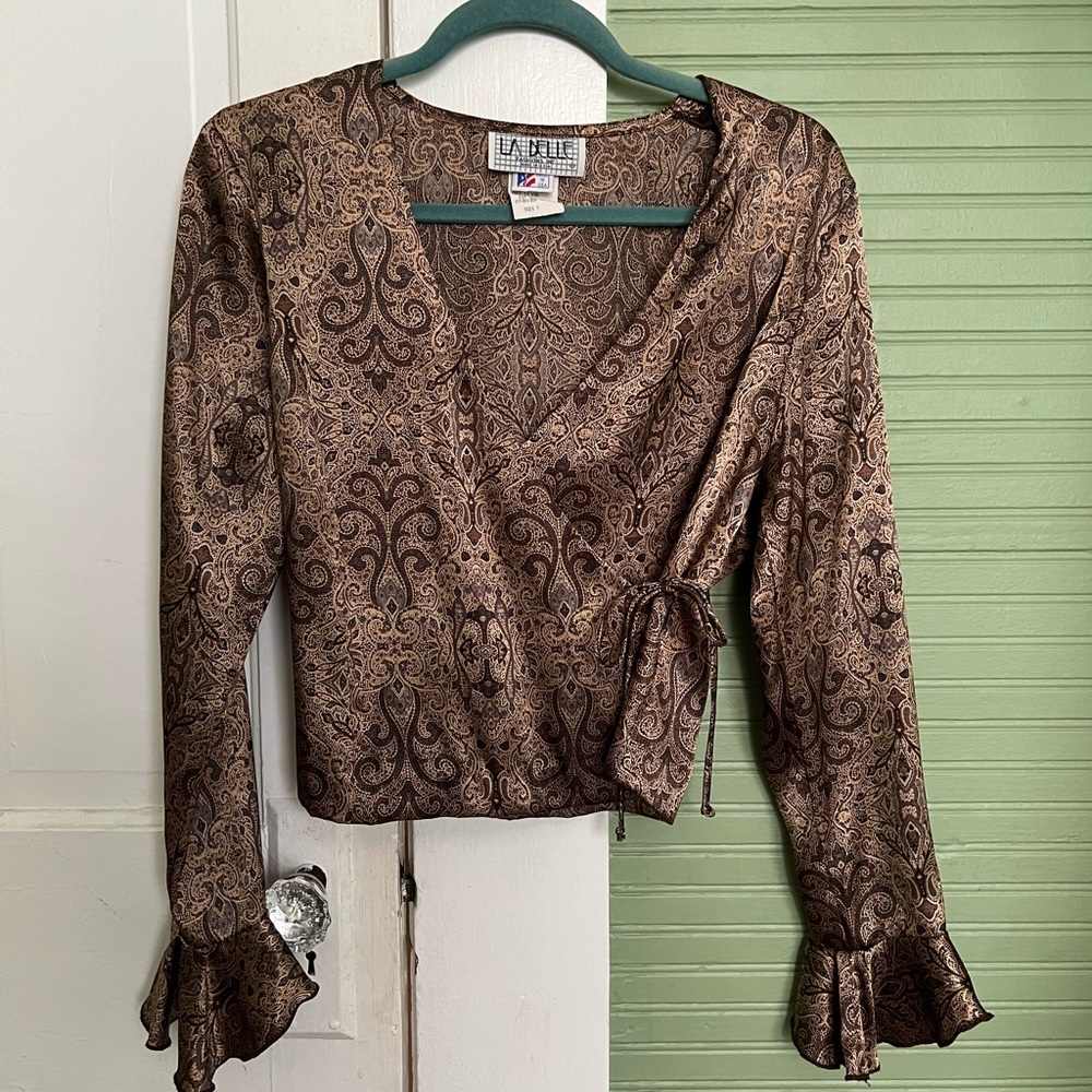 Vintage 70’s La Belle blouse